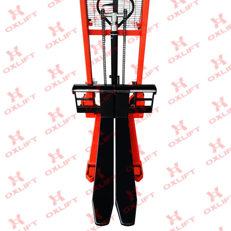 Ручной гидравлический штабелер OXLIFT HS1016 1600 мм 1000 кг Ручной гидравлический штабелер OXLIFT HS1016 1600 мм 1000 кг